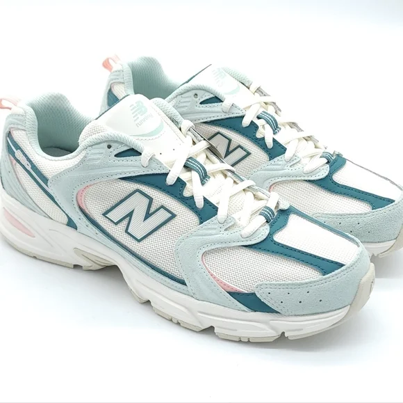New Balance 530 CALIA Green Mint Pink MR530CGP Running Shoes Size 10.5 - Picture 3 of 10